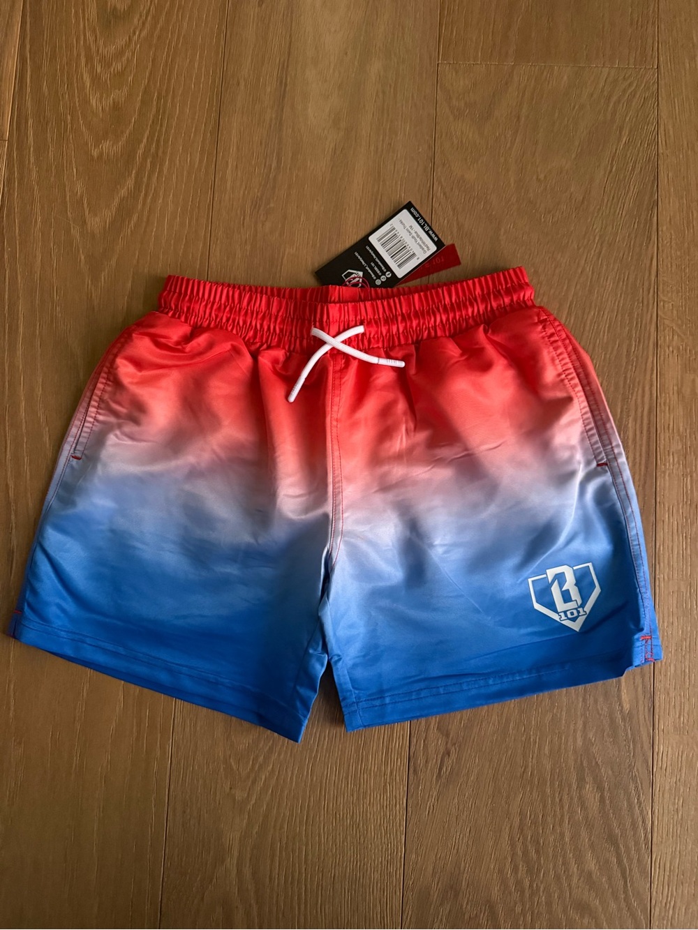 Baseball Lifestyle 101 - Gradient Youth Swim Trunks - Size YM- NEW WITH TAGS